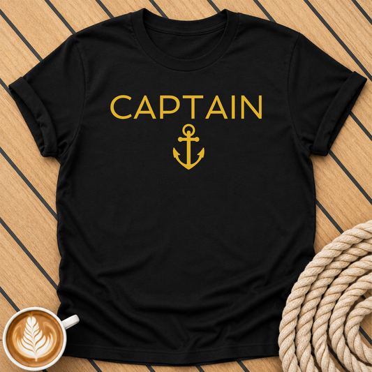 Captain Anchor Nautical T-Shirt