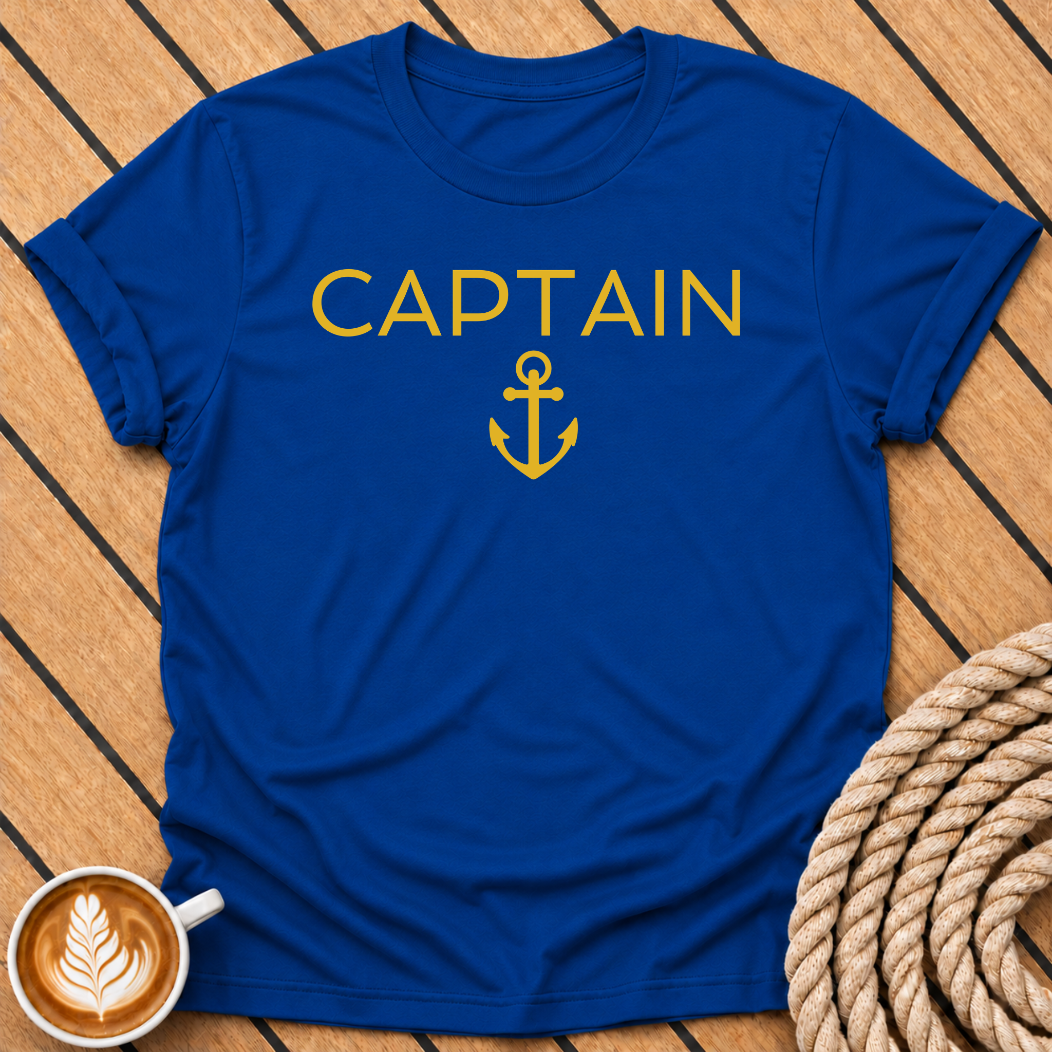 Captain Anchor Nautical T-Shirt