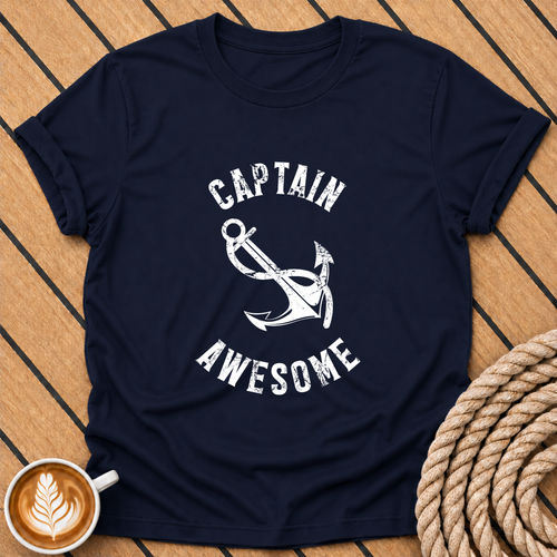 Captain Awesome T‑Shirt