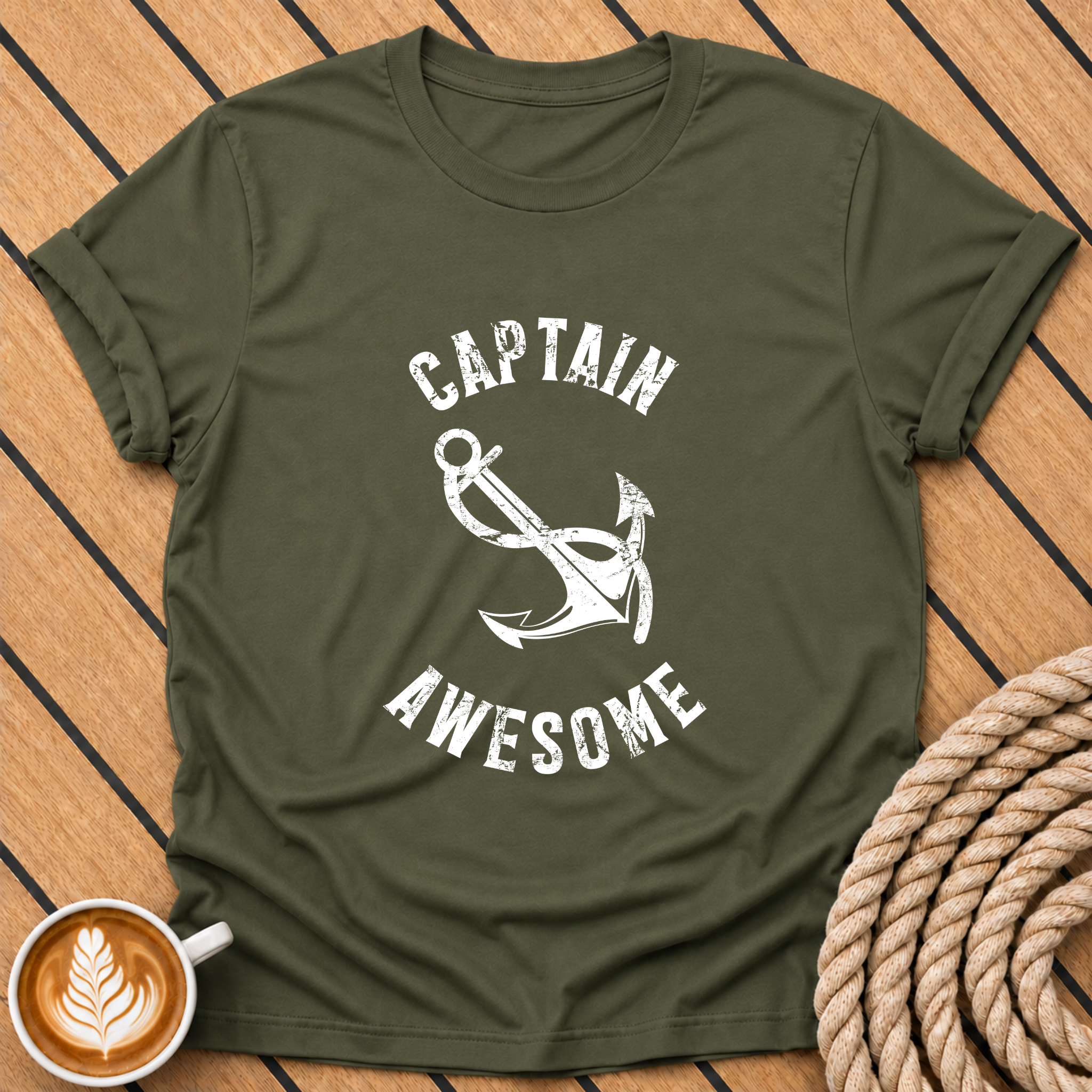 Captain Awesome T‑Shirt