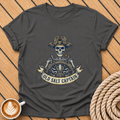 Pirate Skull 'Old Salt Captain' T-Shirt