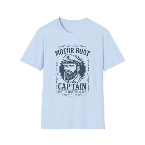 Motor Boat Captain T-Shirt